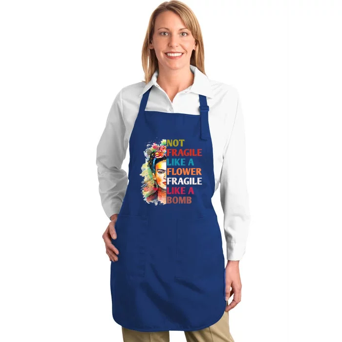 Like A Bomb For Funny Gift Full-Length Apron With Pocket