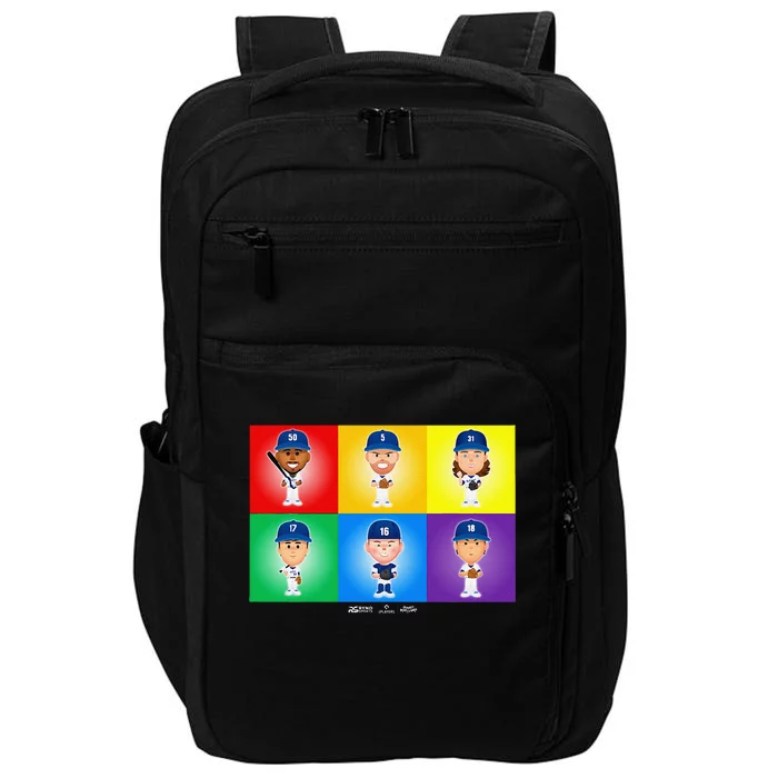 Los Angeles Baseball Rainbow Pride Impact Tech Backpack