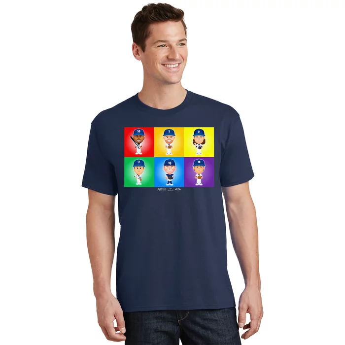 Los Angeles Baseball Rainbow Pride T-Shirt