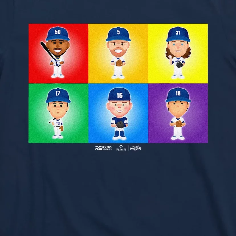 Los Angeles Baseball Rainbow Pride T-Shirt