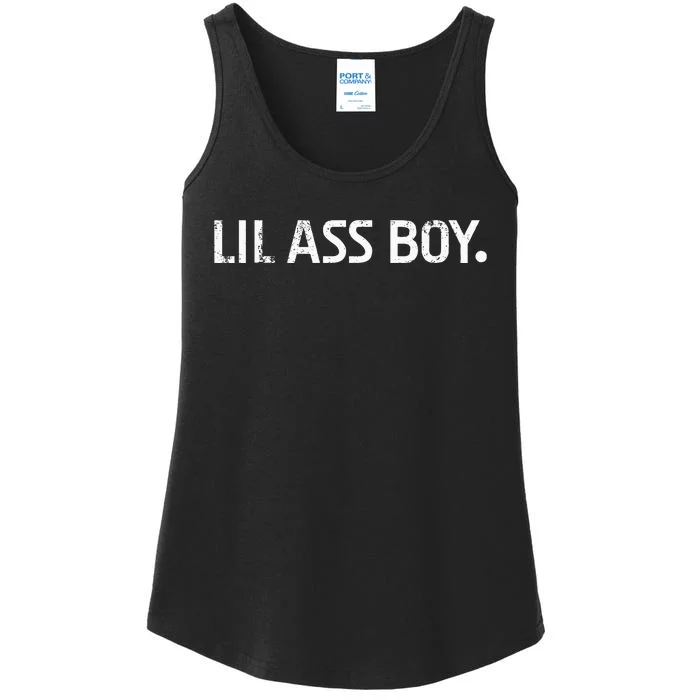 Lil Ass Boy Funny Lil Ass Boy Ladies Essential Tank