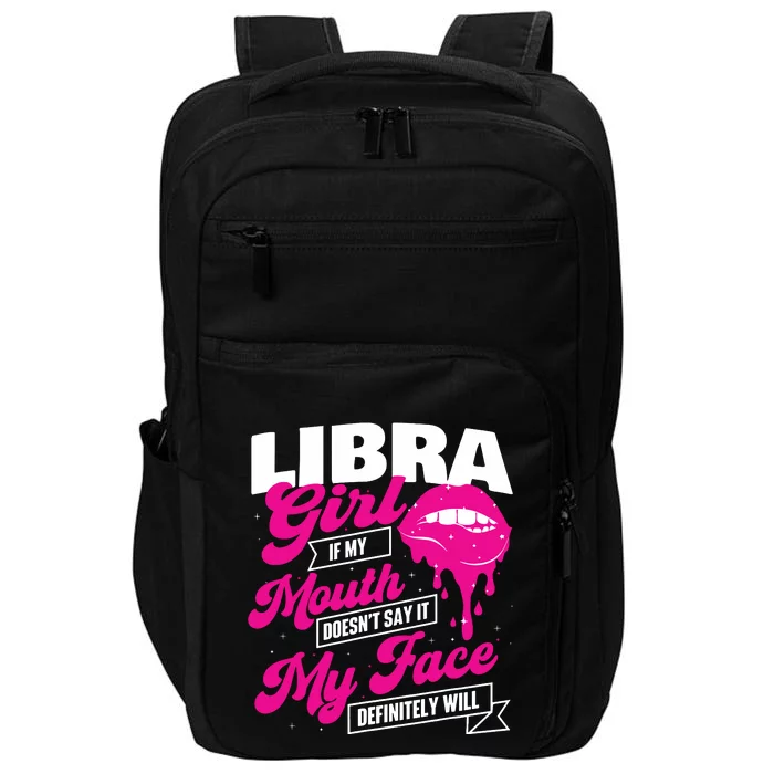 Libra Astrology Birthday Zodiac Sign Impact Tech Backpack