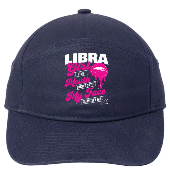 Libra Astrology Birthday Zodiac Sign 7-Panel Snapback Hat