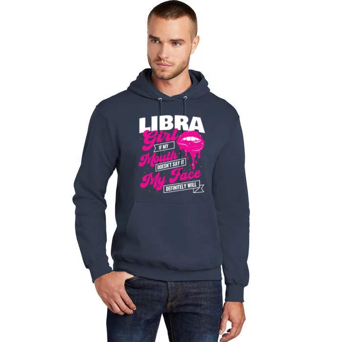 Libra Astrology Birthday Zodiac Sign Tall Hoodie