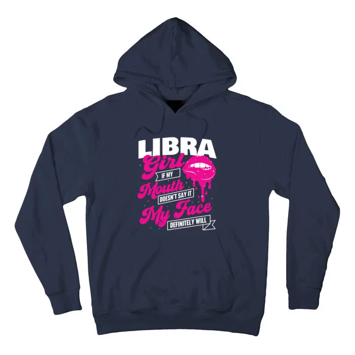 Libra Astrology Birthday Zodiac Sign Tall Hoodie