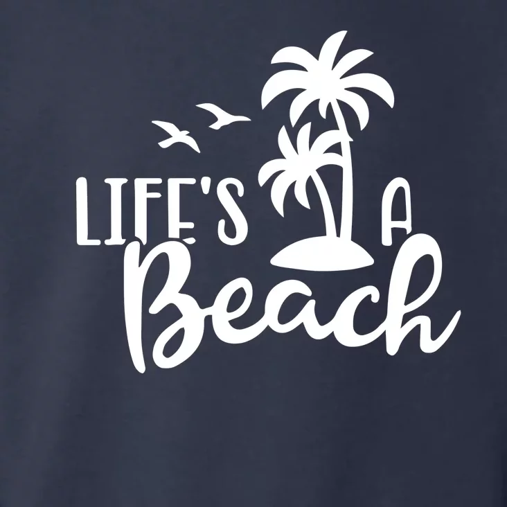 Life's A Beach Tropical Toddler Hoodie