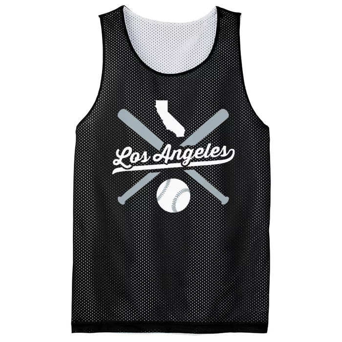 Los Angeles Baseball California Pride Love City Mesh Reversible Basketball Jersey Tank