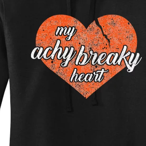 Lyriclyfe Achy Breaky Heart Women's Pullover Hoodie