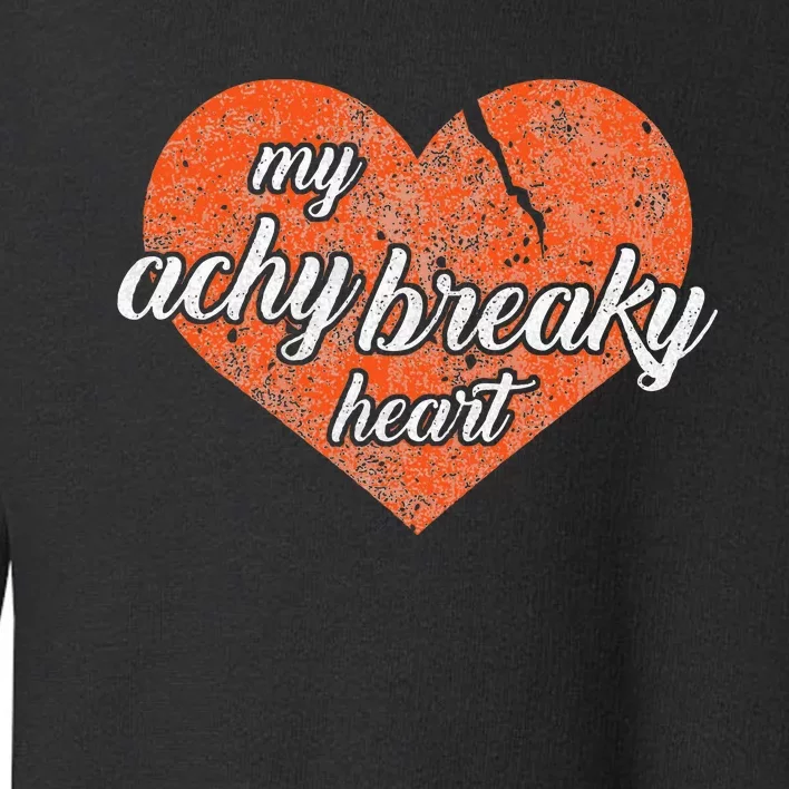 Lyriclyfe Achy Breaky Heart Toddler Sweatshirt