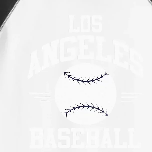 Los Angeles Baseball Fan Toddler Fine Jersey T-Shirt