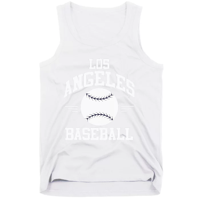 Los Angeles Baseball Fan Tank Top