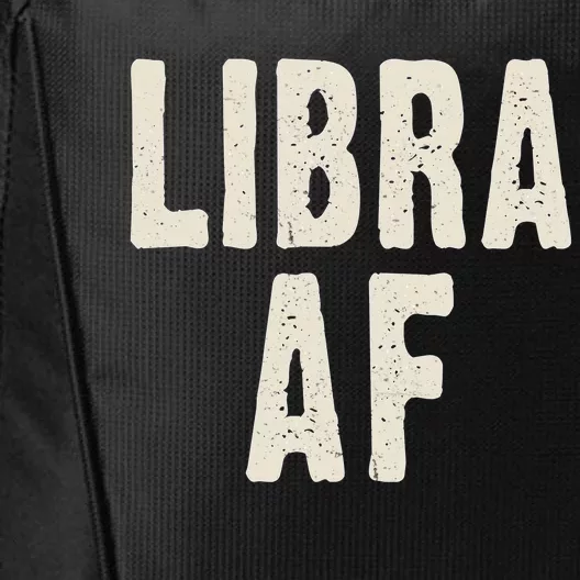 Libra Af Birthday Born In September October Retro Gift Idea Gift City Backpack