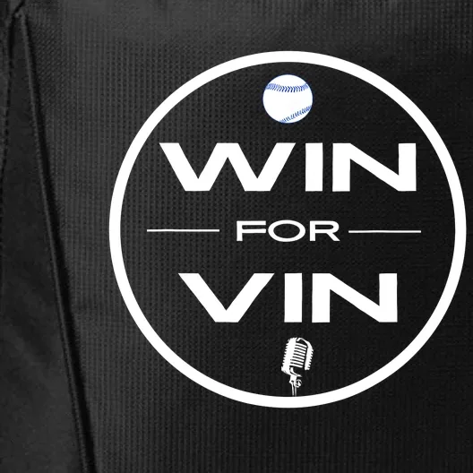 Los Angeles Baseball Win For Vin Microphone City Backpack