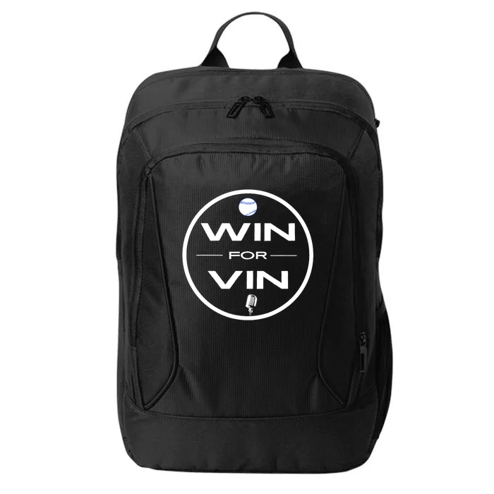 Los Angeles Baseball Win For Vin Microphone City Backpack