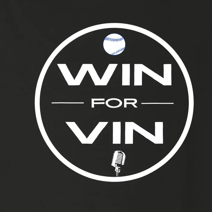 Los Angeles Baseball Win For Vin Microphone Toddler Long Sleeve Shirt