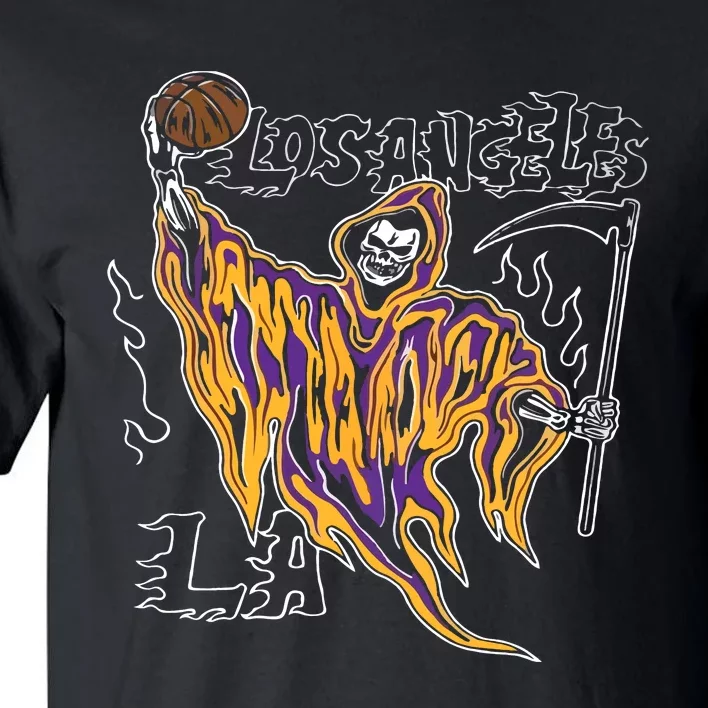 Los Angeles Basketball Player Tall T-Shirt