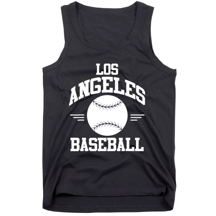 Los Angeles Baseball Fan Tank Top