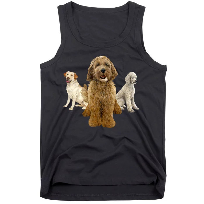 Labradoodle Trio Tank Top