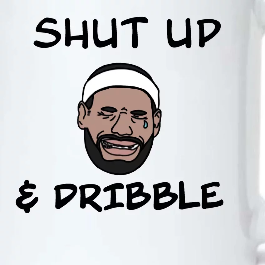 Labron Crying Shut Up And Dribble Black Color Changing Mug