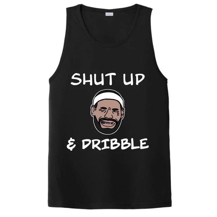 Labron Crying Shut Up And Dribble Performance Tank