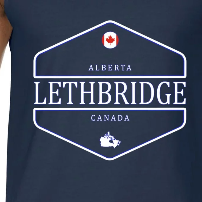 Lethbridge Alberta Canada Lethbridge Canada Funny Gift Comfort Colors® Tank Top