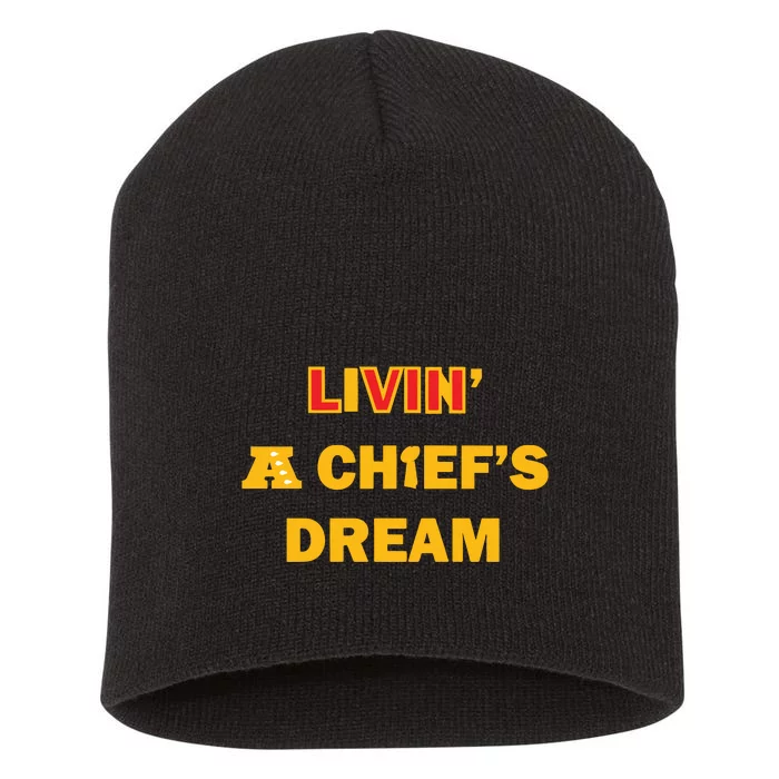 Living A Chief Dream Short Acrylic Beanie