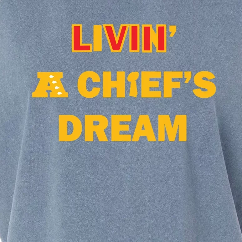 Living A Chief Dream Garment-Dyed Women's Muscle Tee