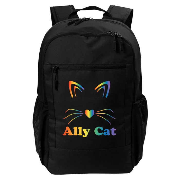 LGBTQ + Ally Cat LGBTQ Ally Cat Pride Daily Commute Backpack