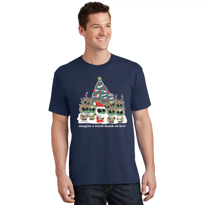 Lotus Alien Christmas Party T-Shirt