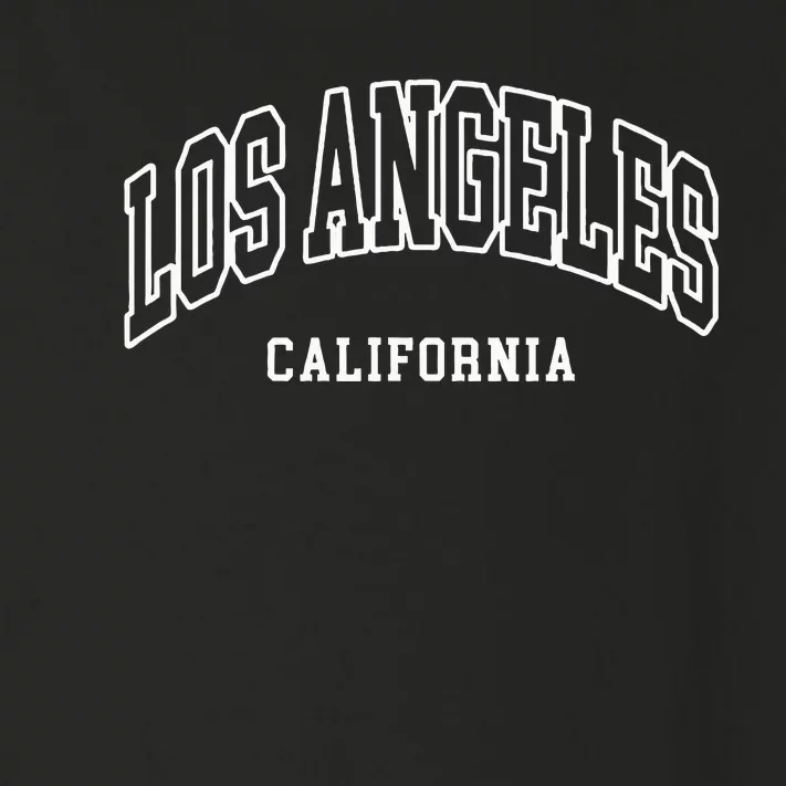 Los Angeles California Throwback Design Classic Toddler Long Sleeve Shirt