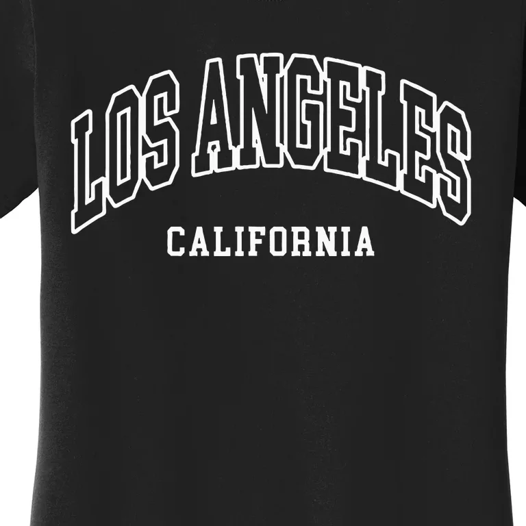 Los Angeles California Throwback Design Classic Women's T-Shirt