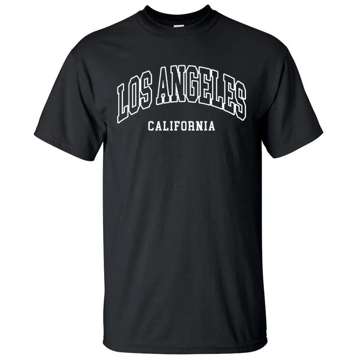 Los Angeles California Throwback Design Classic Tall T-Shirt