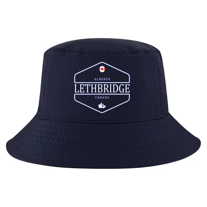 Lethbridge Alberta Canada Lethbridge Canada Funny Gift Cool Comfort Performance Bucket Hat