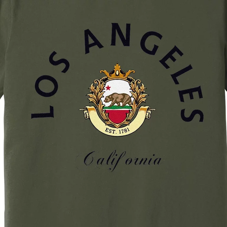 Los Angeles California Trip Los Angeles Traveller California Premium T-Shirt