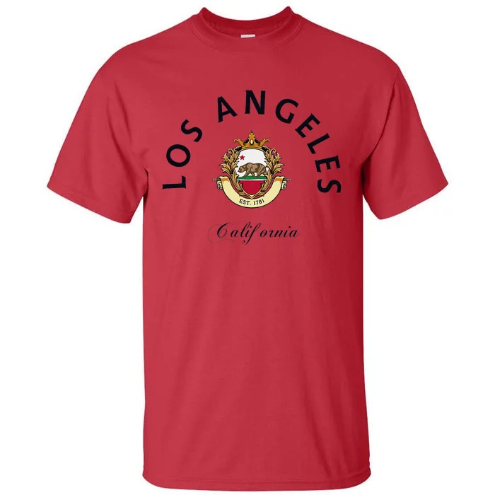 Los Angeles California Trip Los Angeles Traveller California Tall T-Shirt