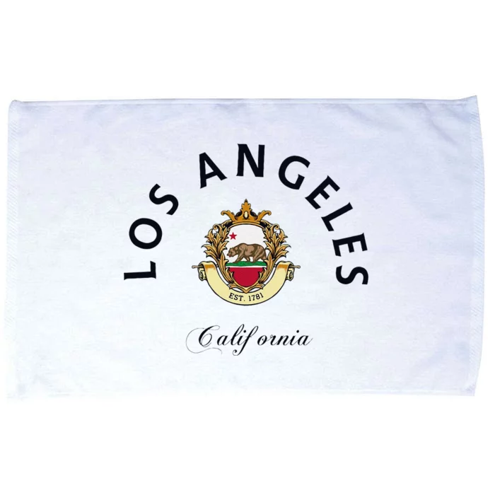 Los Angeles California Trip Los Angeles Traveller California Microfiber Hand Towel