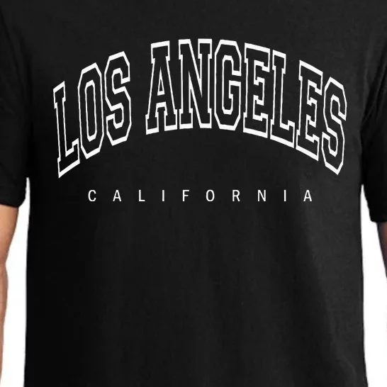 Los Angeles California Throwback Pajama Set