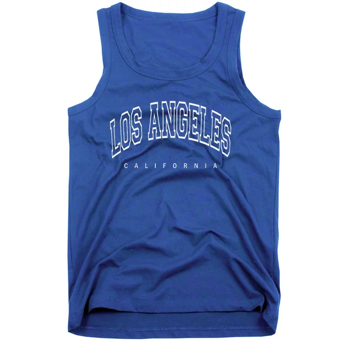 Los Angeles California Throwback Tank Top