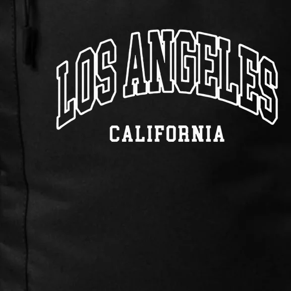 Los Angeles California Throwback Design Classic Daily Commute Backpack