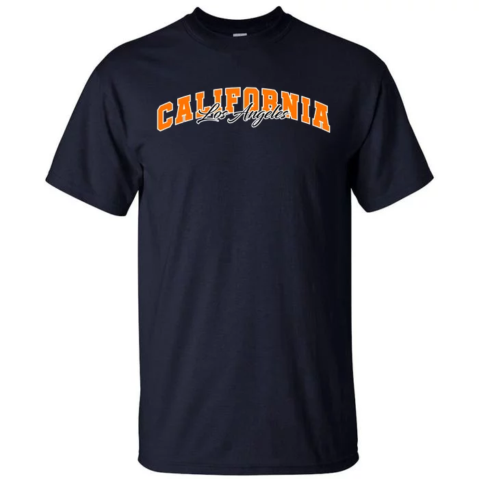 Los Angeles California Sporty Logo Tall T-Shirt