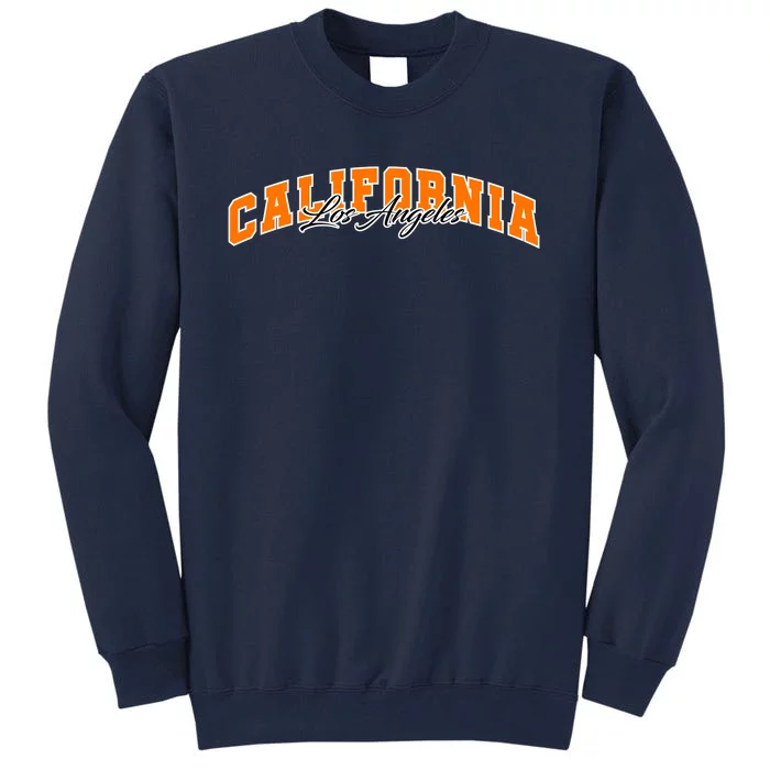 Los Angeles California Sporty Logo Tall Sweatshirt