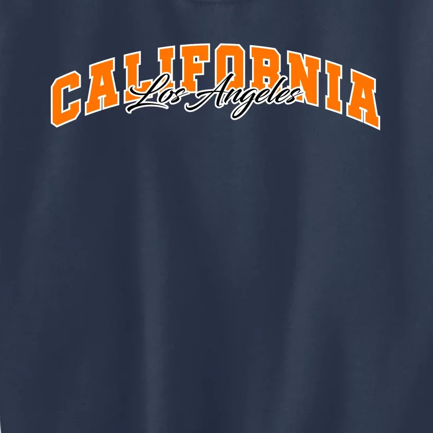 Los Angeles California Sporty Logo Kids Sweatshirt