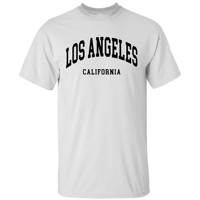 Los Angeles California Throwback Design Classic Tall T-Shirt