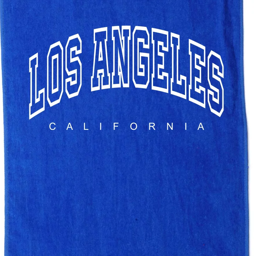 Los Angeles California Platinum Collection Golf Towel