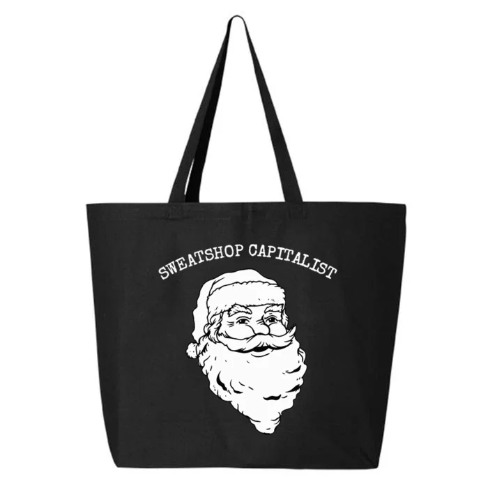 Leftist Anti Capitalist Santa Anarcho Communist Christmas 25L Jumbo Tote