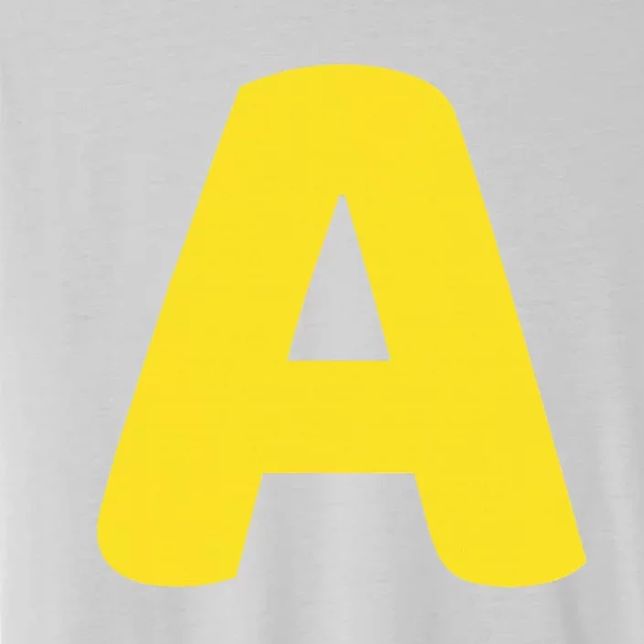 Letter A Christmas Thanksgiving Matching Halloween Costume ChromaSoft Performance T-Shirt