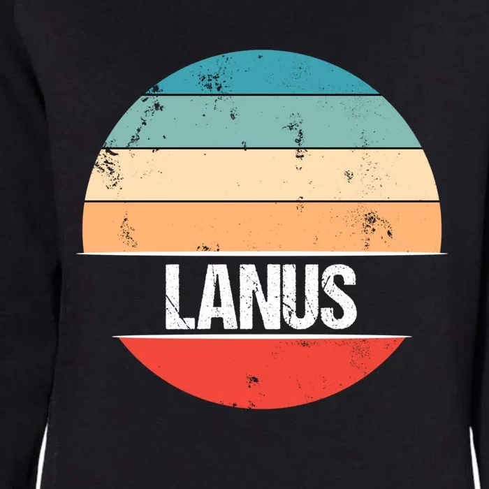 Lanús Argentina City Trip Gift Womens California Wash Sweatshirt