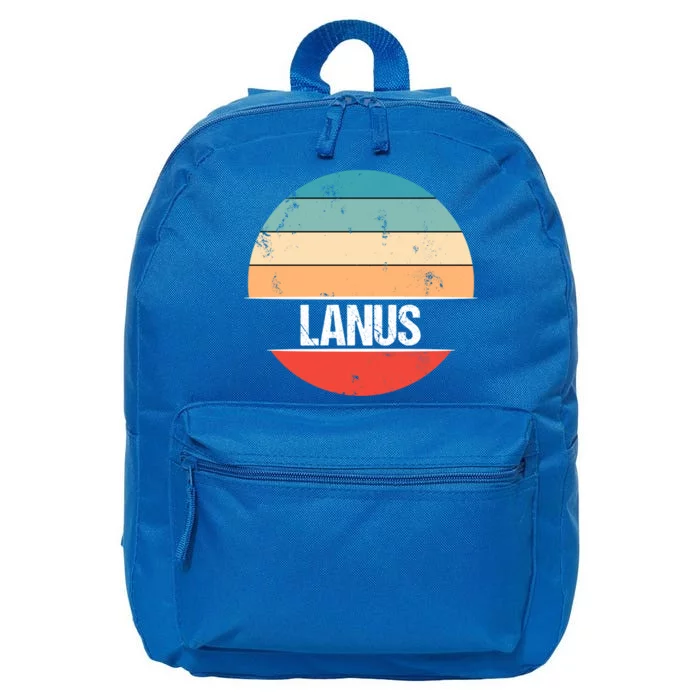 Lanús Argentina City Trip Gift 16 in Basic Backpack