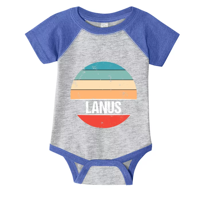 Lanús Argentina City Trip Gift Infant Baby Jersey Bodysuit