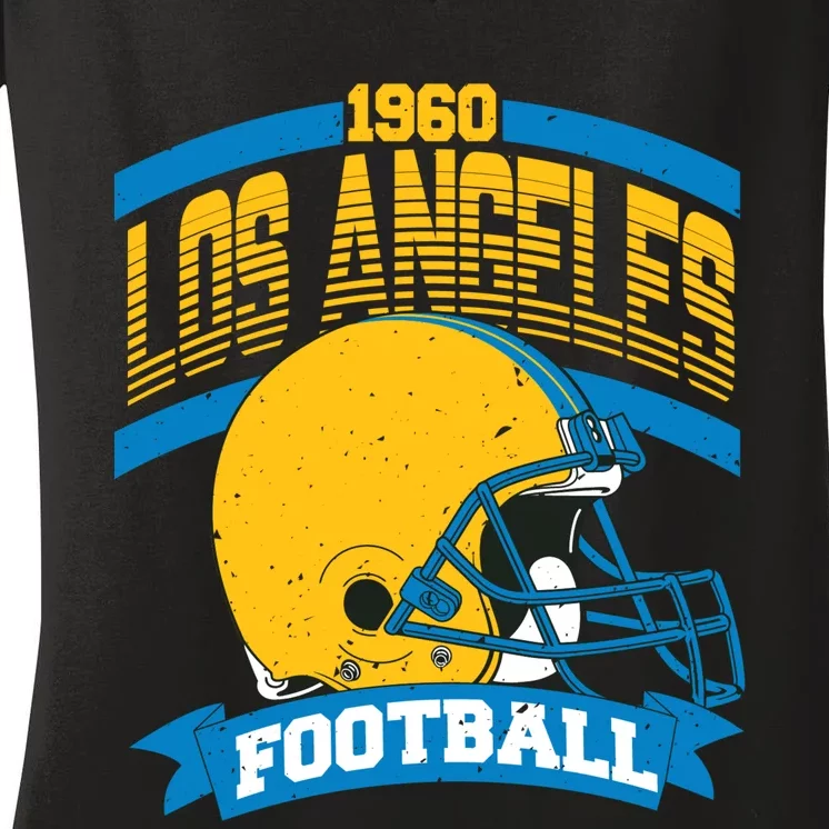 Los Angeles Charger Football Team Supporter Women's V-Neck T-Shirt